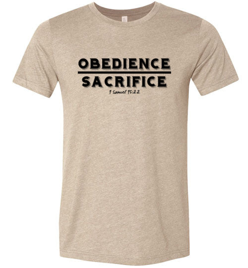 Obedience over Sacrifice