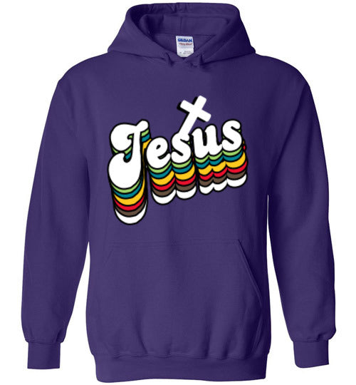 Retro Jesus Ladies T