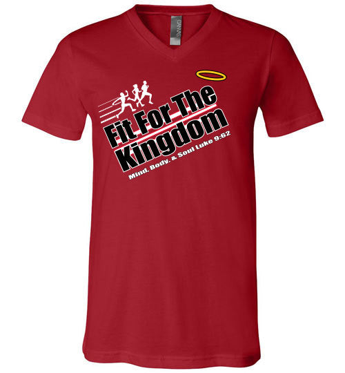 Fit For The Kingdom - A - v-neck - The TeaShirt Co.