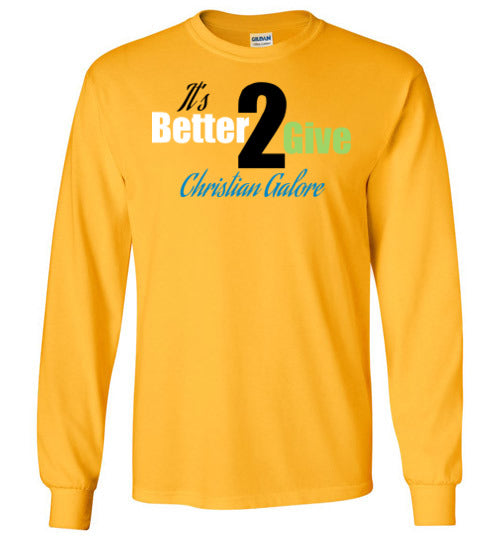 It's Better To Give