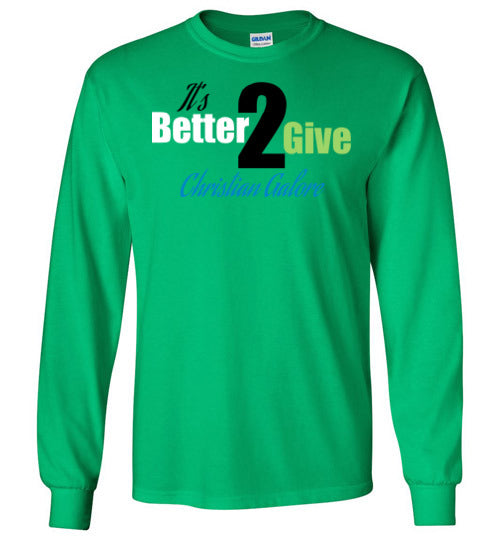 It's Better To Give
