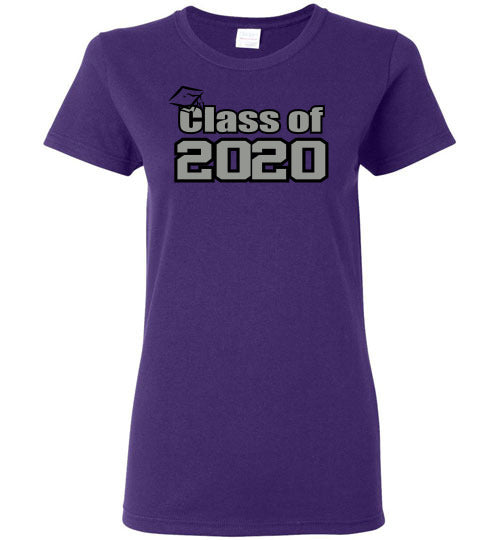 Class of 2020 silver ladies Tee