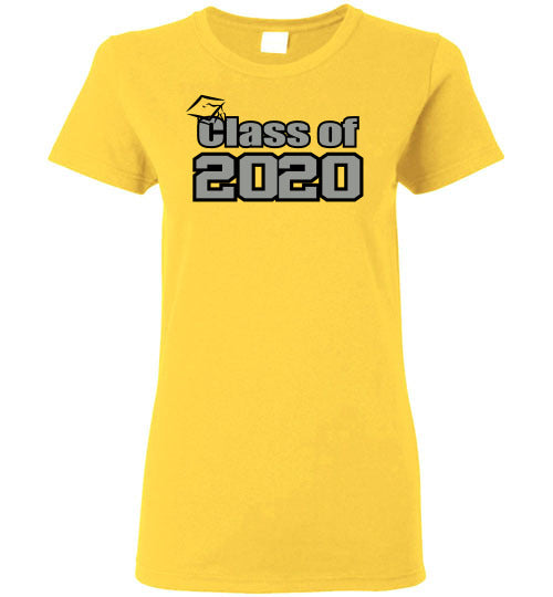 Class of 2020 silver ladies Tee