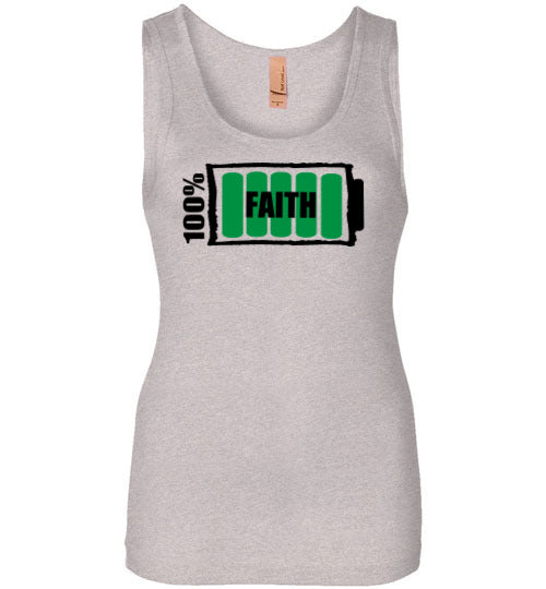 100% Faith Ladies T
