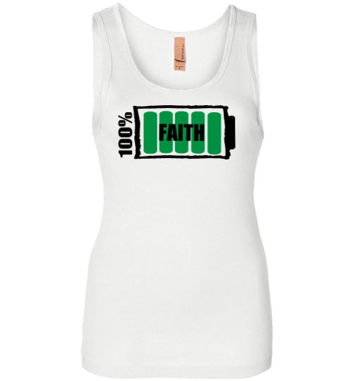 100% Faith Ladies T