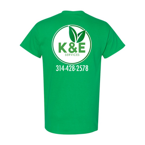 Heavy Cotton T-Shirt for K & E Services