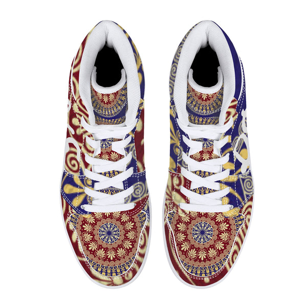 Peace and Love Ladies Hi-Top 1
