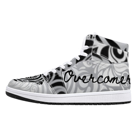 Overcomer High-Top Leather Sneakers