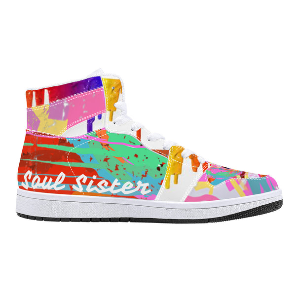 Soul Sister High-Top Leather Shoes