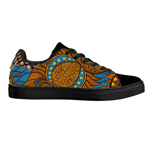 The Jungle Low-Top Leather Sneakers