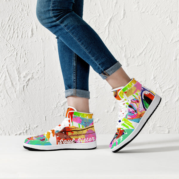 Soul Sister High-Top Leather Shoes