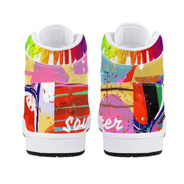 Soul Sister High-Top Leather Shoes