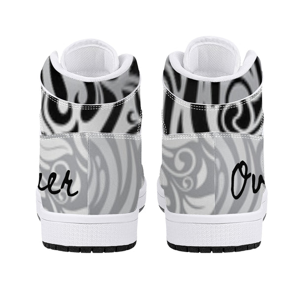 Overcomer High-Top Leather Sneakers