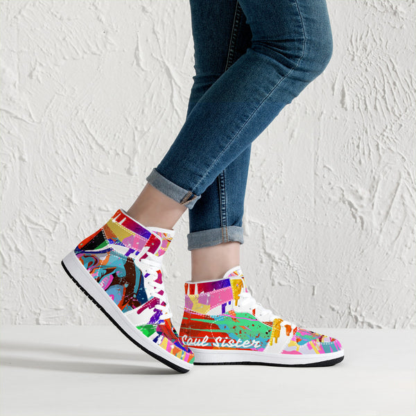 Soul Sister High-Top Leather Shoes