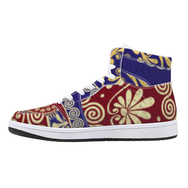 Peace and Love Ladies Hi-Top 1