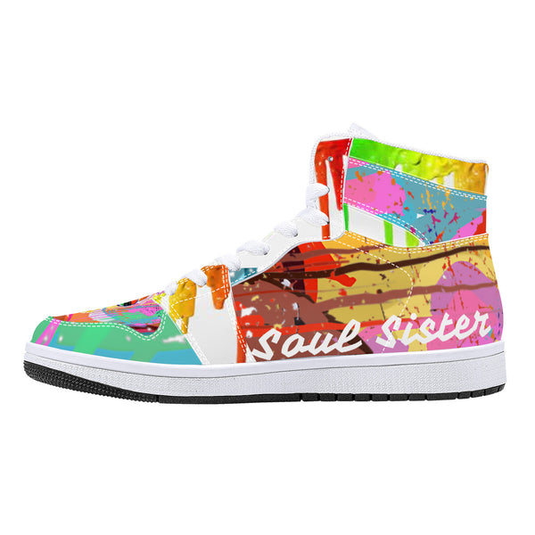 Soul Sister High-Top Leather Shoes
