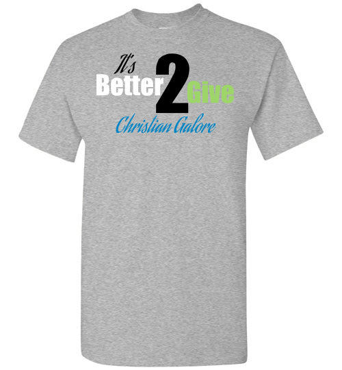 It's Better To Give