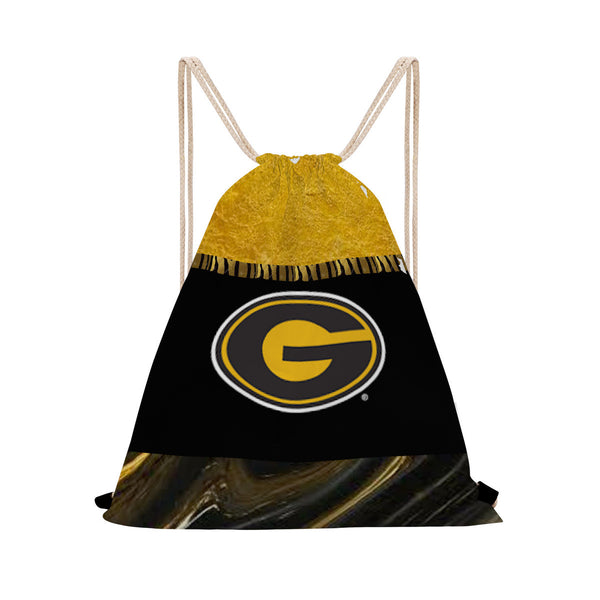 Grambling University High-Top Leather Sneakers - Black