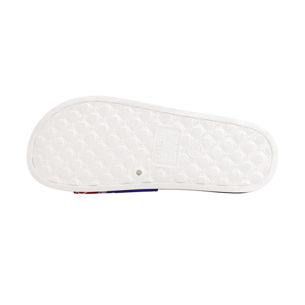 Peace n Love 1 Slide Sandals - White Bottoms