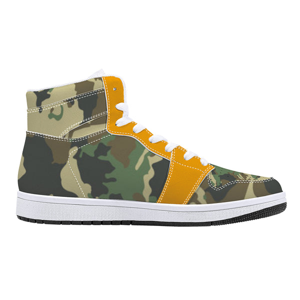 Just Believe High-Top Leather Sneakers