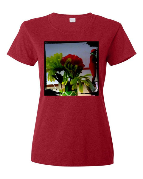 Lady in Red By KB - The TeaShirt Co. - 3
