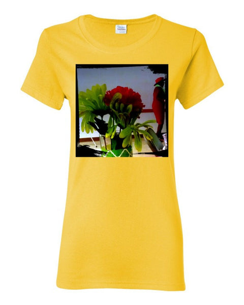 Lady in Red By KB - The TeaShirt Co. - 4