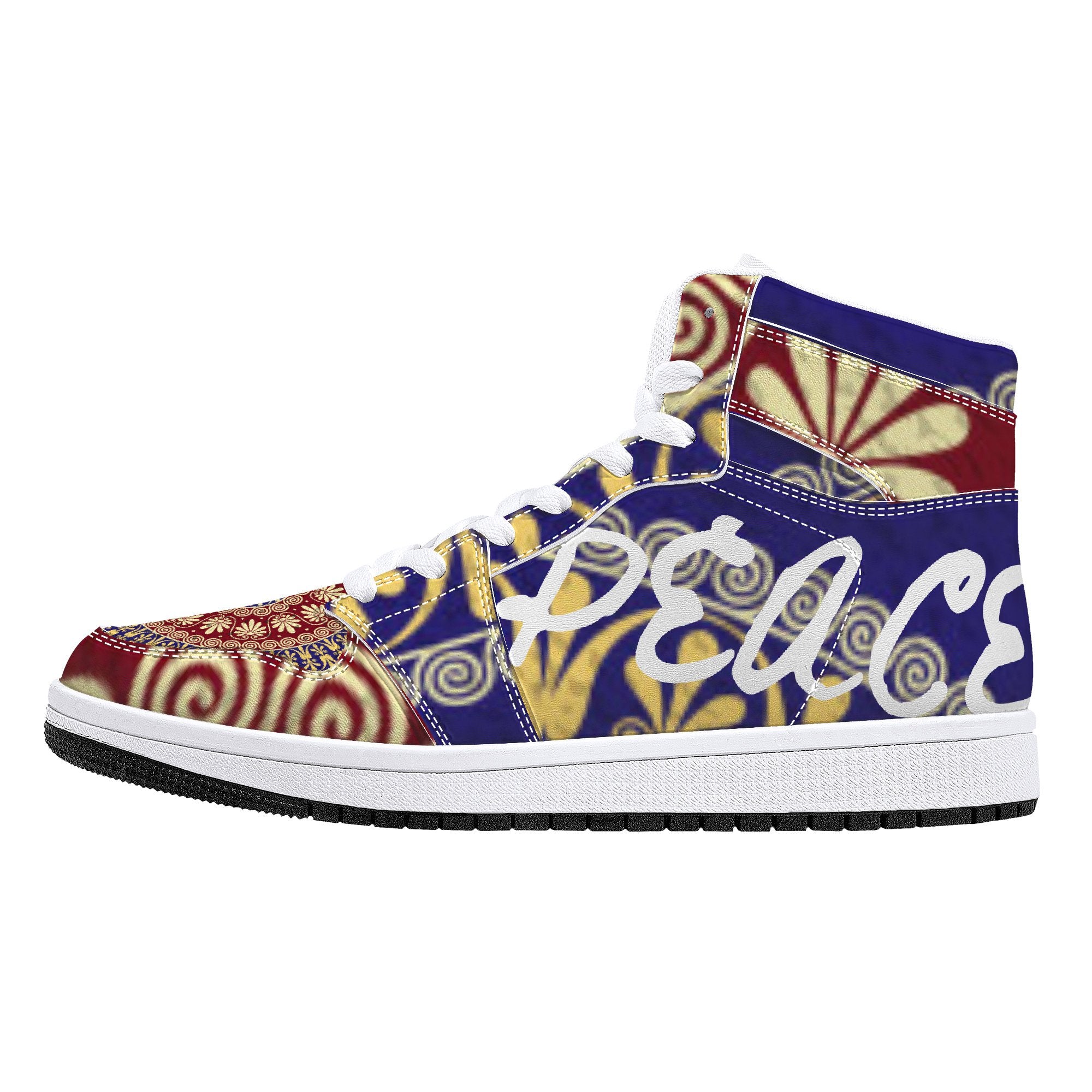 Peace and Love Ladies Hi-Top 1