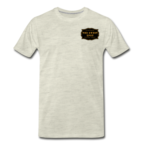Men's Premium T-Shirt - heather oatmeal