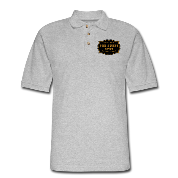 Men's Pique Polo Shirt - heather gray