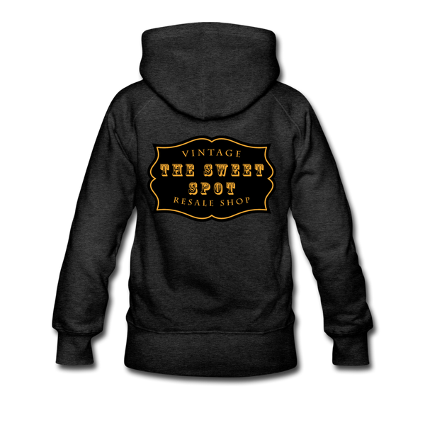 Women’s Premium Hoodie - charcoal gray