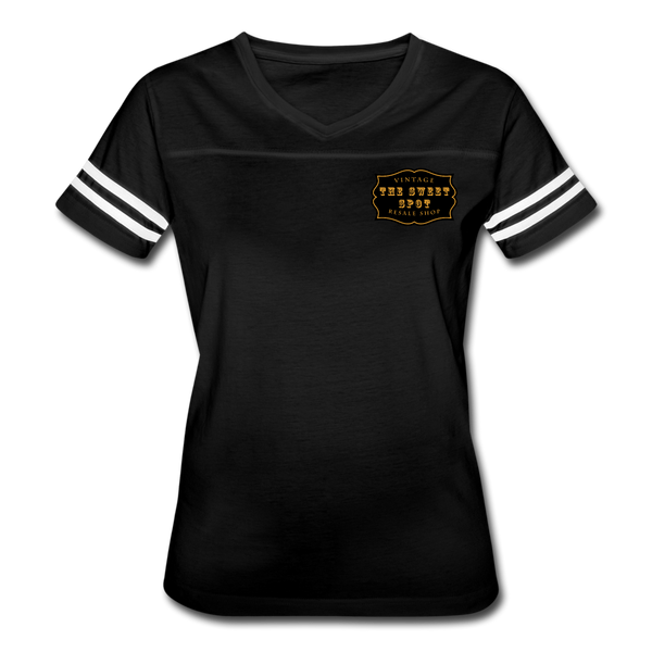 Women’s Vintage Sport T-Shirt - black/white