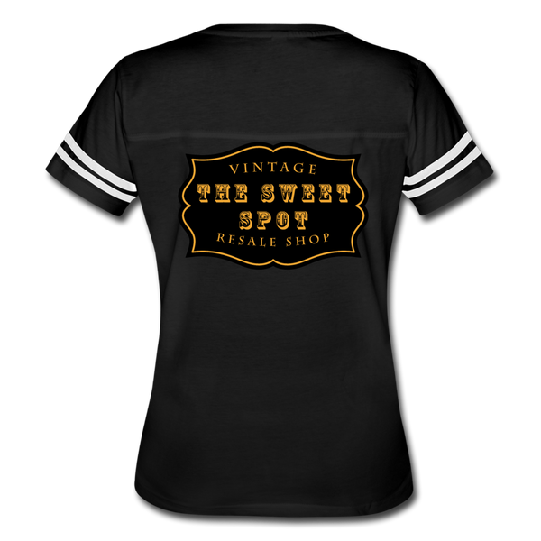 Women’s Vintage Sport T-Shirt - black/white