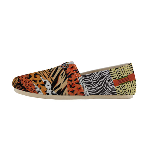 Animal Print casual slip on shoe