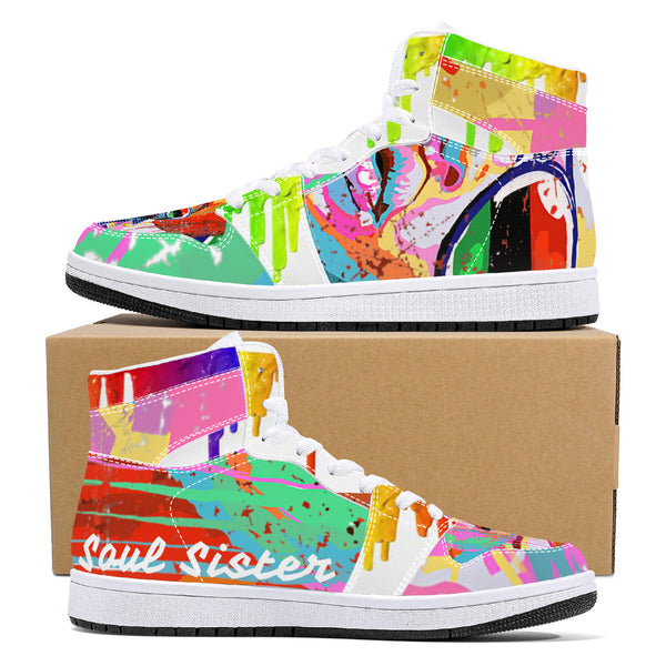 Soul Sister High-Top Leather Shoes