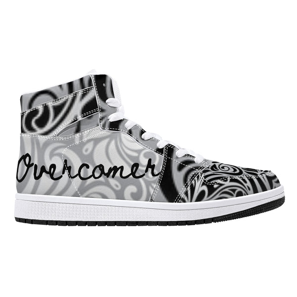 Overcomer High-Top Leather Sneakers