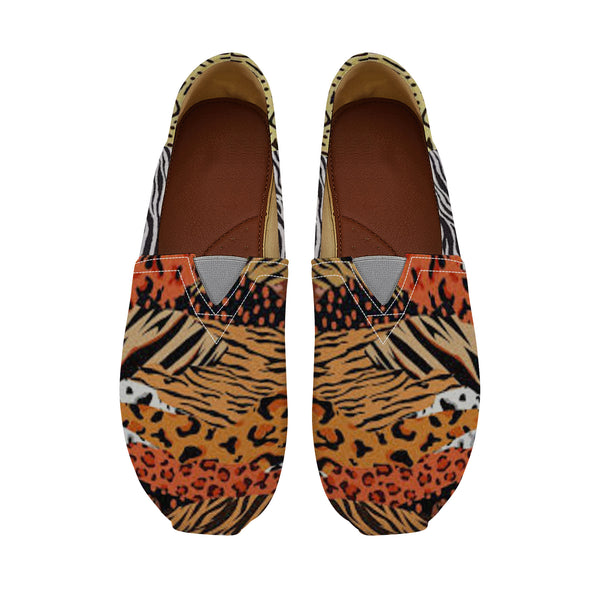 Animal Print casual slip on shoe